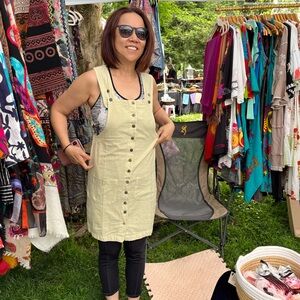 Buttoned up mini dress